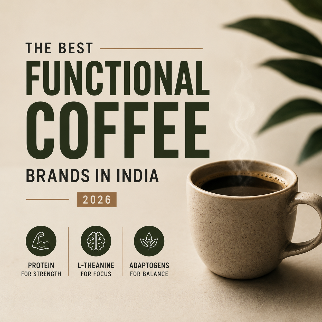 Functional Coffee Brands in India (2026 Comparison)