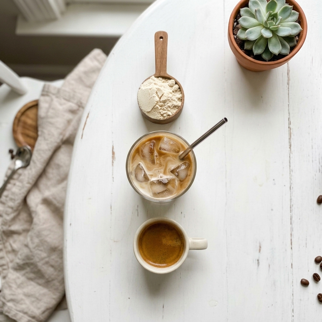 Protein coffee proffee guide - combining whey protein with coffee for morning nutrition